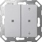 GIRA - PULS. BIL. 2-M N.STAMP./FRECCE ONEKNX