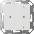 GIRA - PULS. BIL. 2-M N.STAMP./FRECCE ONEKNX