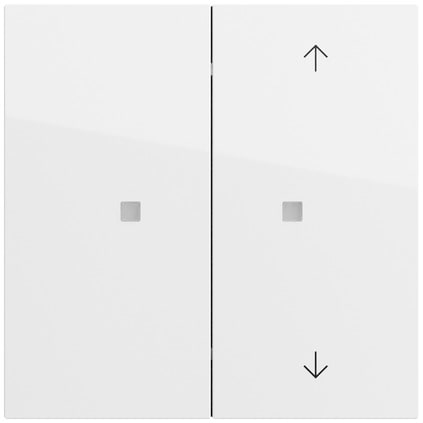 GIRA - PULS. BIL. 2-M N.STAMP./FRECCE ONEKNX