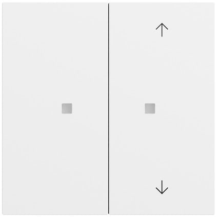 GIRA - PULS. BIL. 2-M N.STAMP./FRECCE ONEKNX