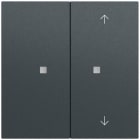 GIRA - PULS. BIL. 2-M N.STAMP./FRECCE ONEKNX