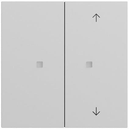GIRA - PULS. BIL. 2-M N.STAMP./FRECCE ONEKNX