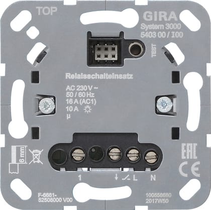 GIRA - MOD.INT.REL  S3000
