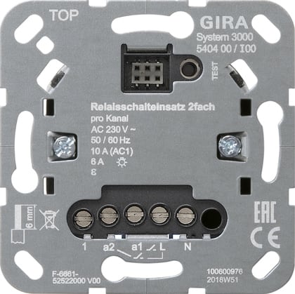 GIRA - MOD.INT.REL  S3000 2-C