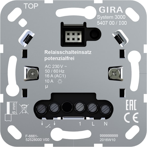 GIRA - MOD.INT.REL  POT.ZERO S3000