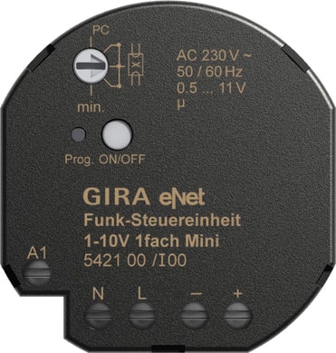 GIRA - UN.CTRL.RAD. 1 - 10 V 1-C MINI