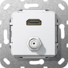GIRA - HDMI PRESA SAT F CONN.