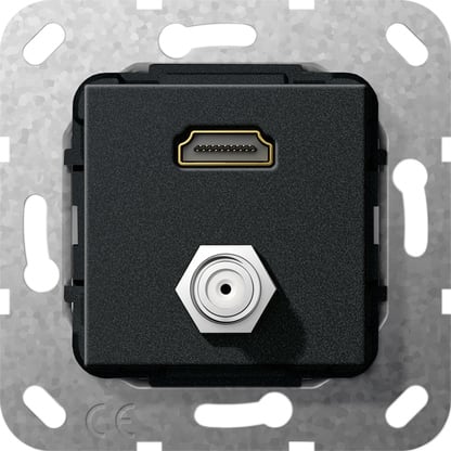 GIRA - HDMI PRESA SAT F CONN.
