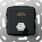 GIRA - HDMI PRESA SAT F CONN.