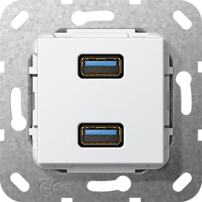 GIRA - USB 3.0 A 2-M CONN.