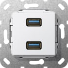 GIRA - USB 3.0 A 2-M CONN.