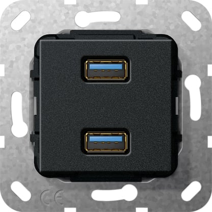 GIRA - USB 3.0 A 2-M CONN.
