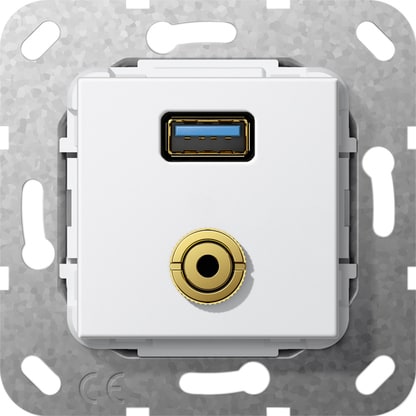 GIRA - USB 3.0 A M-JACK CONN. CAVO BREAKOUT