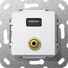 GIRA - USB 3.0 A M-JACK CONN. CAVO BREAKOUT