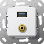 GIRA - USB 3.0 A M-JACK CAVO BREAKOUT