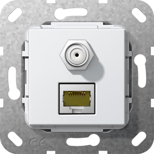 GIRA - JM RJ45 CAT.6A 10 GB PRESA SAT F CONN.