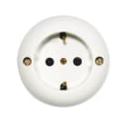 GI GAMBARELLI - PRESA UNEL PORCELLANA 16A 250V