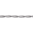 GI GAMBARELLI - CAVO TRECCIA BIANCO MM 2 X 1 MT. 100