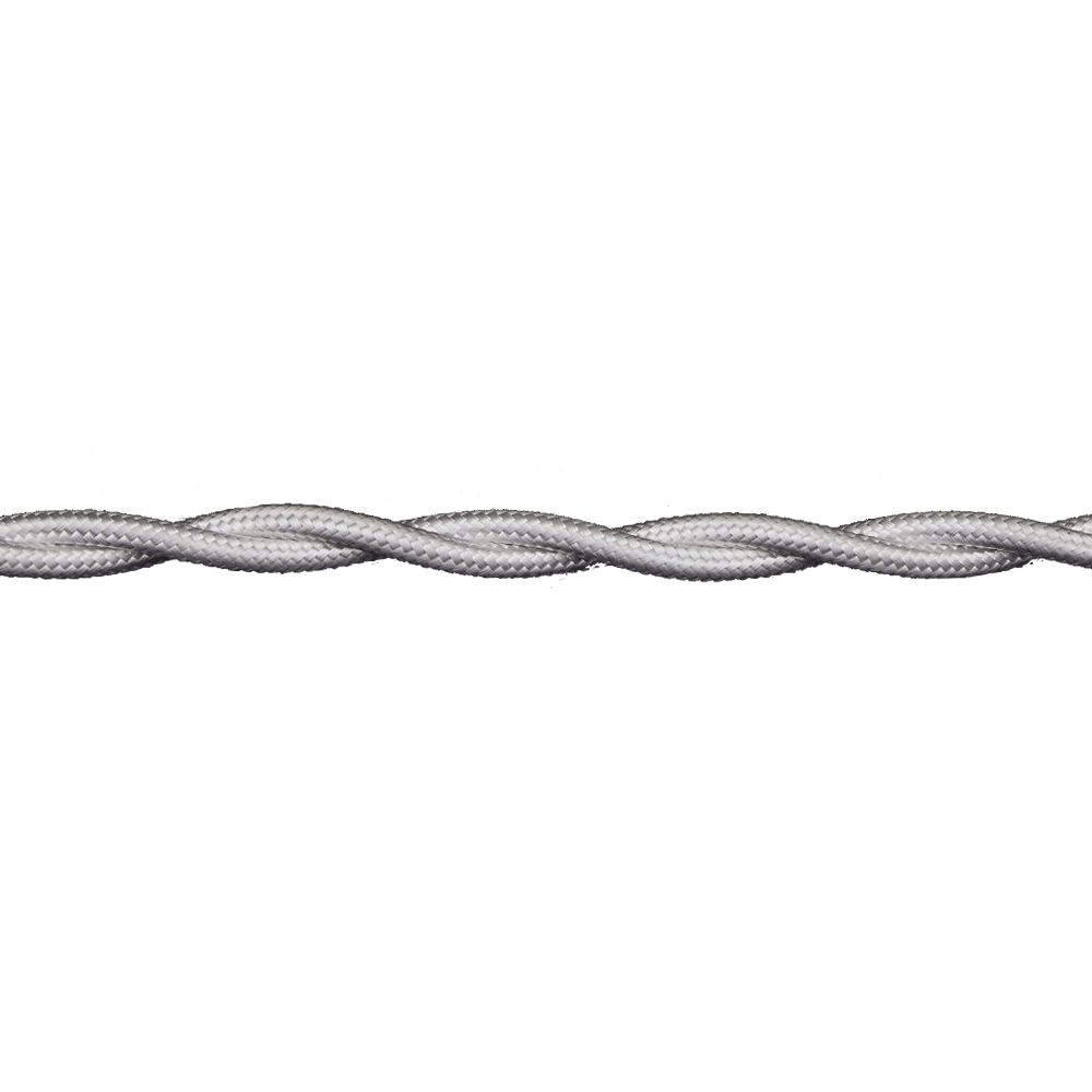 GI GAMBARELLI - CAVO TRECCIA BIANCO MM 2 X 1 MT. 100