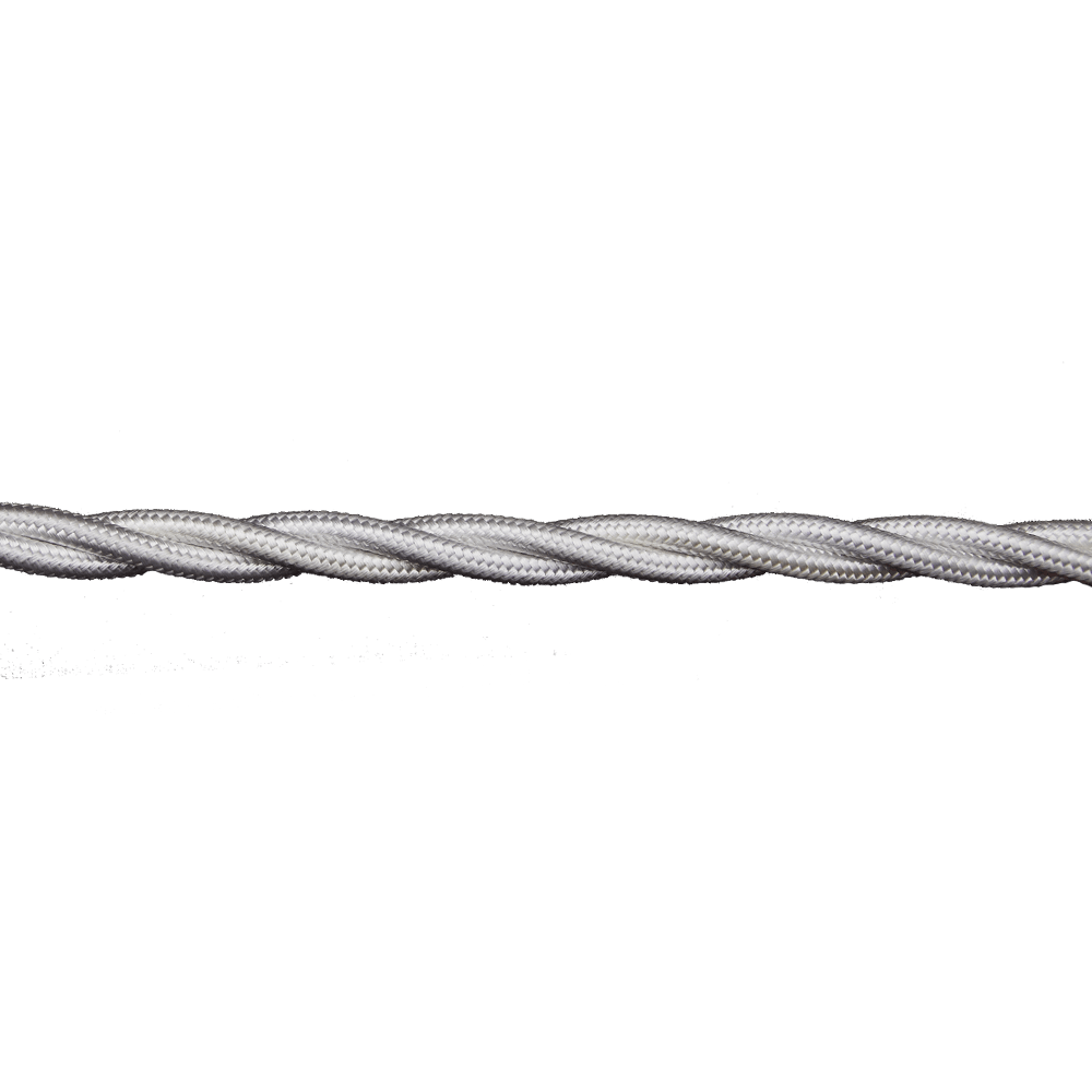 GI GAMBARELLI - CAVO TRECCIA BIANCO MM 3 X 1 MT.50