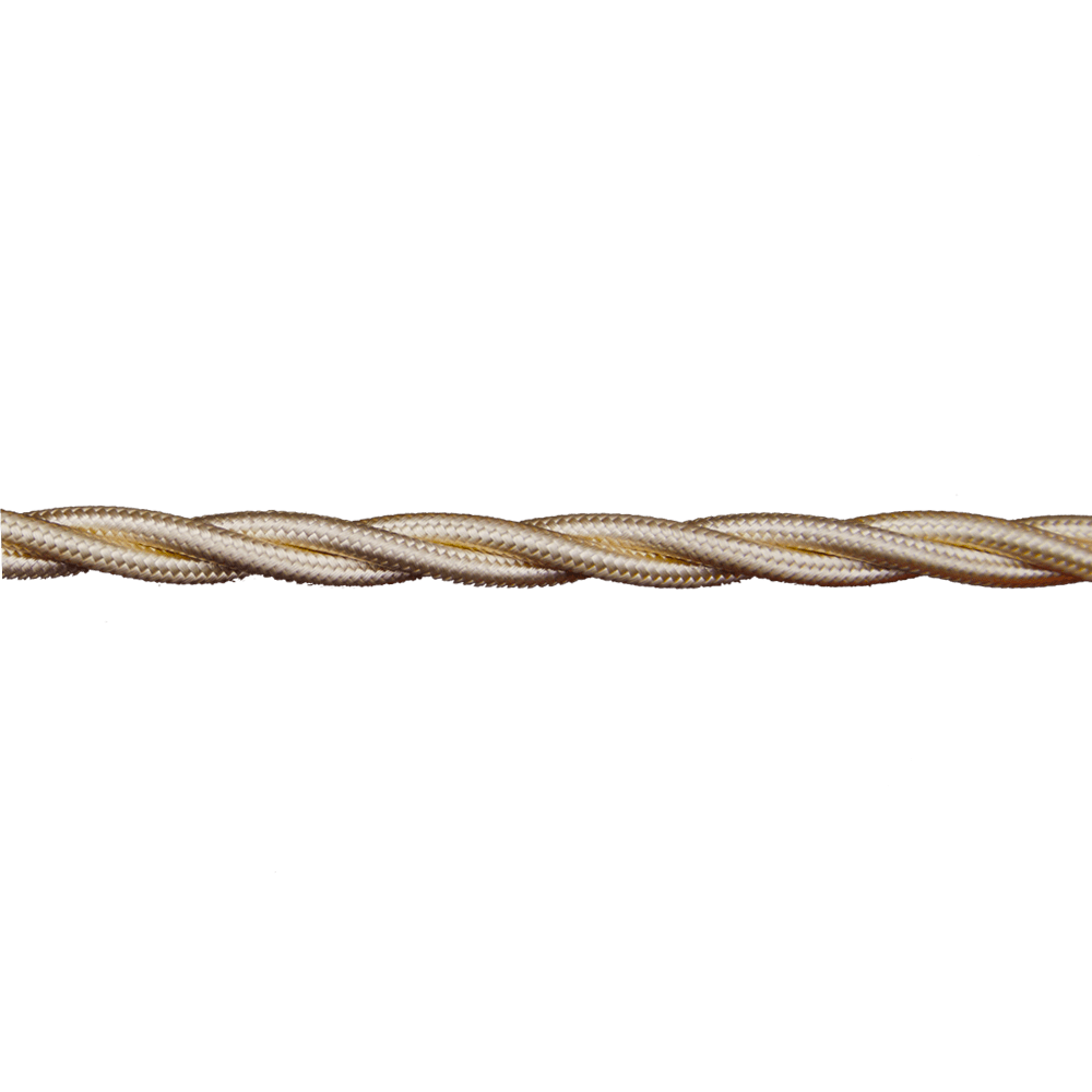 GI GAMBARELLI - CAVO TRECCIA AVORIO MM 3 X 0.75 MT. 100