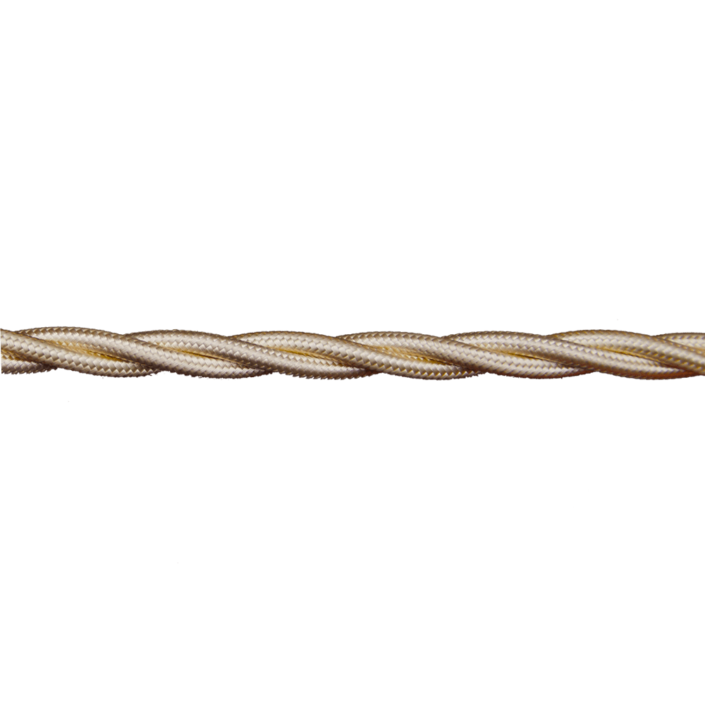 GI GAMBARELLI - CAVO TRECCIA AVORIO MM 3 X 1.5 MT. 50