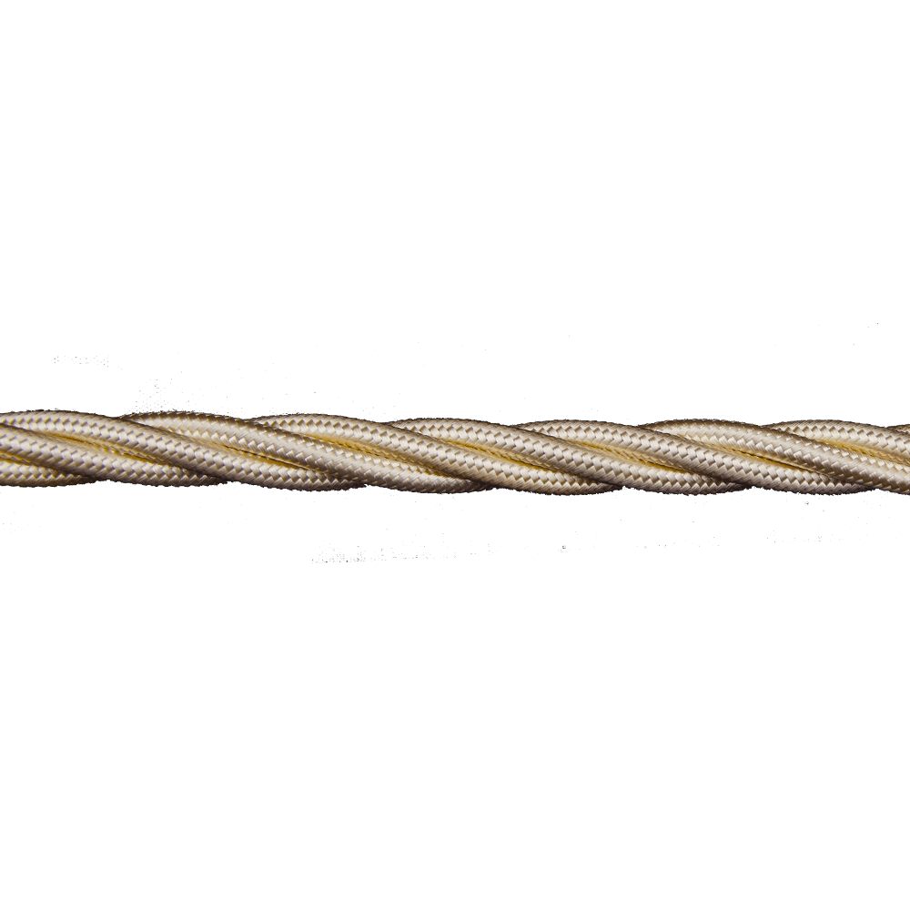 GI GAMBARELLI - CAVO TRECCIA AVORIO MM 4 X 1.5 MT. 50 10115