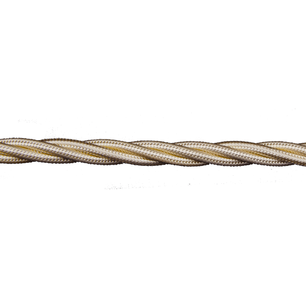 GI GAMBARELLI - CAVO TRECCIA AVORIO MM 4 X 1.5 MT. 50