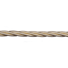GI GAMBARELLI - CAVO TRECCIA AVORIO MM 4 X 1.5 MT. 50