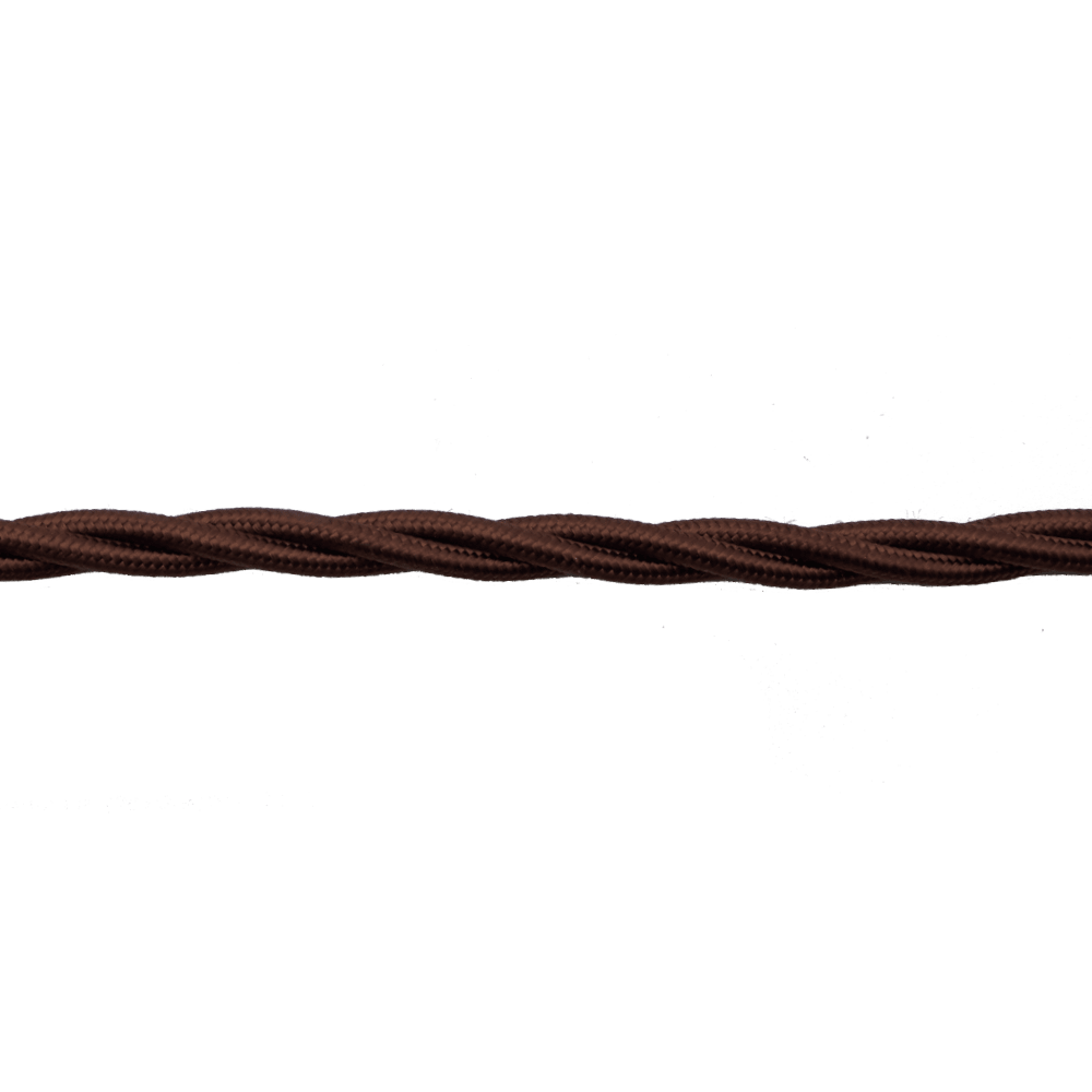 GI GAMBARELLI - CAVO TRECCIA MARRONE MM 3 X 1.5 MT. 50 10311