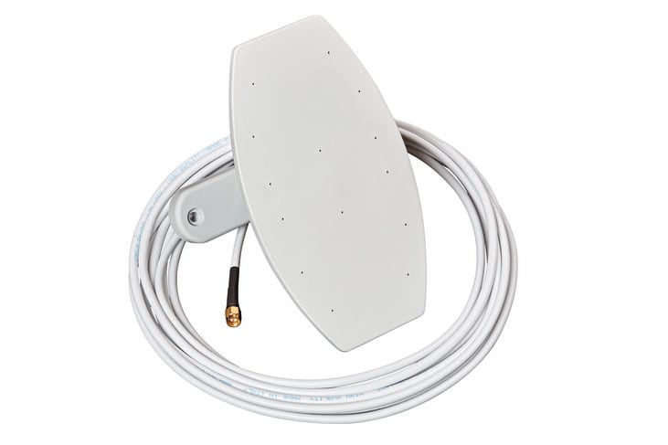 ELKRON - Antenna per interfaccia di comunicazione GSM/GPRS/4G del sistema MEDEA ed MP3000, ad alto guadagno con cavo di 5m ANT 2/4G HG ANTENNA C/CAVO 5MT.