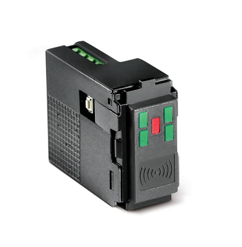 ELKRON - Lettore chiave prossimità Mifare per centrali gamma MP500 compatibile chiavi DK70 e DK80, nero DK510M-P LETTORE CHIAVE PROX.