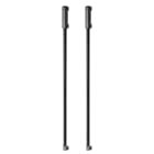 ELKRON - Barriera wireless ad infrarossi da esterno protetto, altezza 1,5 m, 6 fasci, portata 10 m, 868Mhz bidirezionale ELR600RT/15 BARR. TX E RX.