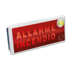 ELKRON - Targa ottico acustica EN54 parte 3 e 23, linea C400 5965 segn.ottica EN54 p.3 e 23.