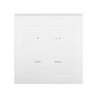 ELKRON - Telecomando da parete a 4 tasti per comunicazione ZigBee 2.4Ghz, CMD600 COMANDO 4 SCENARI.