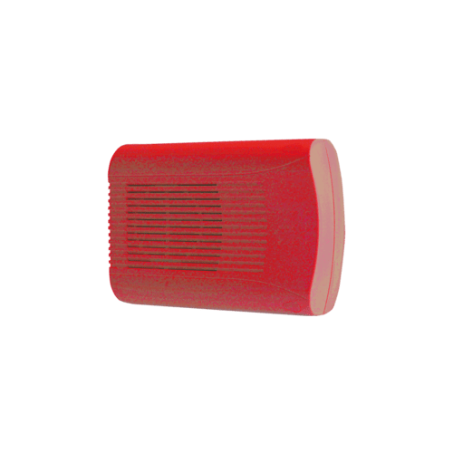ELKRON - Sirena da interno in ABS rosso per applicazioni antincendio HPA100F DISPOS.SEGN.AUSILIARIO. 80HP9500111