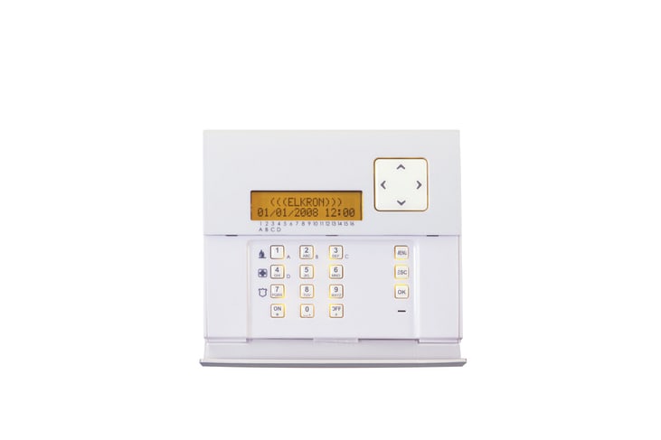 ELKRON - Tastiera LCD con microfono e altoparlante per centrali KP500DV/N gamma MP500.