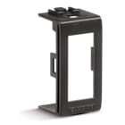 ELKRON - Kit adattatori per lettore chiave compatibili con gamma BTICINO® LIGHT e INTERNATIONAL, nero DKA/I KIT 5 ADATTATORI GREY.