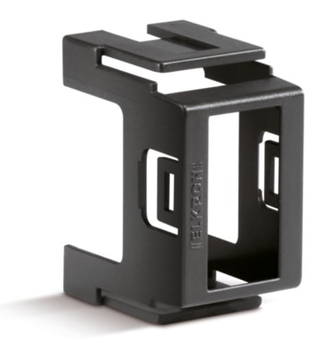 ELKRON - Kit adattatori per lettore chiave compatibili con gamma BTICINO LIVING, nero DKA/L KIT 5 ADATTATORI GREY.