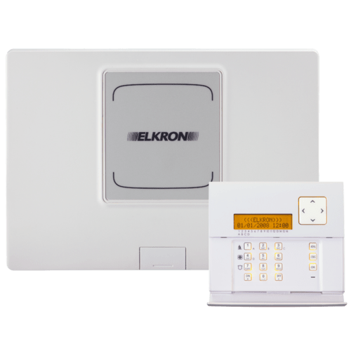 ELKRON - Kit sicurezza con centrale MP500/4N, tastiera e antintrusione.