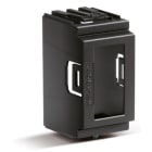 ELKRON - Kit adattatori per lettore chiave compatibili con gamma VIMAR IDEA, nero DKA/VI KIT 5 ADATTATORI GRIGIO.