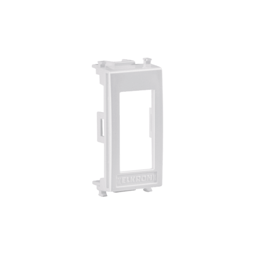 ELKRON - Kit adattatori per lettore chiave compatibili con gamma VIMAR PLANA, bianco DKAB/VP KIT 5 ADATT.BIANCHI.