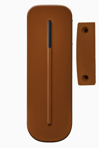 ELKRON - Contatto magnetico inerziale bidirezionale 868Mhz, marrone DC600S/BR.