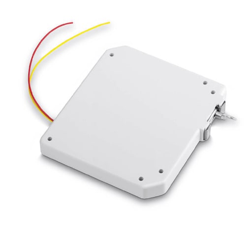 ELKRON - Contatto a filo per tapparella con rulli in acciaio MF02 C/3PZ.X inox.