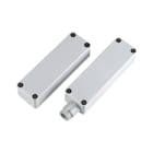 ELKRON - Contatto magnetico IP65 a doppio bilanciamento, terminali morsetti, bianco MMH02 C/1PZ.MEDIA SICUREZ.2BIL.