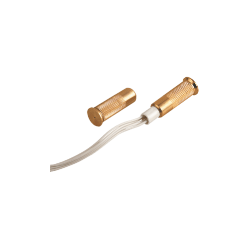 ELKRON - Contatto magnetico da incasso in ottone diametro 8 mm MMI02 confezione da 10 pezzi.