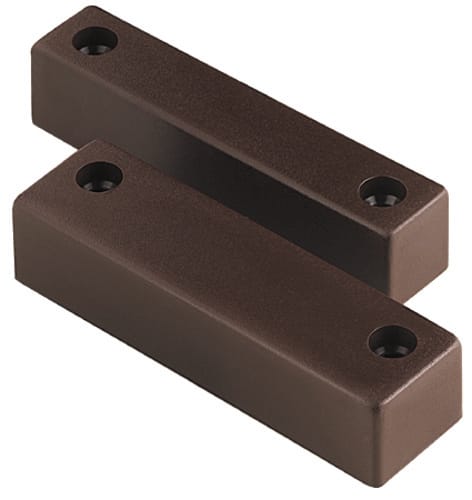 ELKRON - Contatto magnetico ABS morsetti marrone MMS01-BR C/10PZ SUPER PLA.