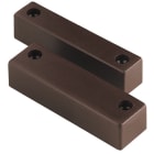 ELKRON - Contatto magnetico ABS morsetti marrone MMS01-BR C/10PZ SUPER PLA.