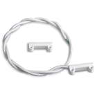 ELKRON - Contatto magnetico ABS bianco con terminali a cavo MMS50 C/10PZ.