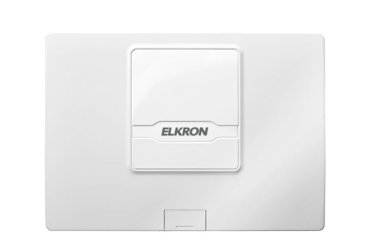 ELKRON - Centrale MP3040 con porta LAN integrata, USB, 6 ingressi + 2 punti I/O, 2 uscite, espandibile 40 punti I/O, bus RS485, CENTRALE IP 8/40.